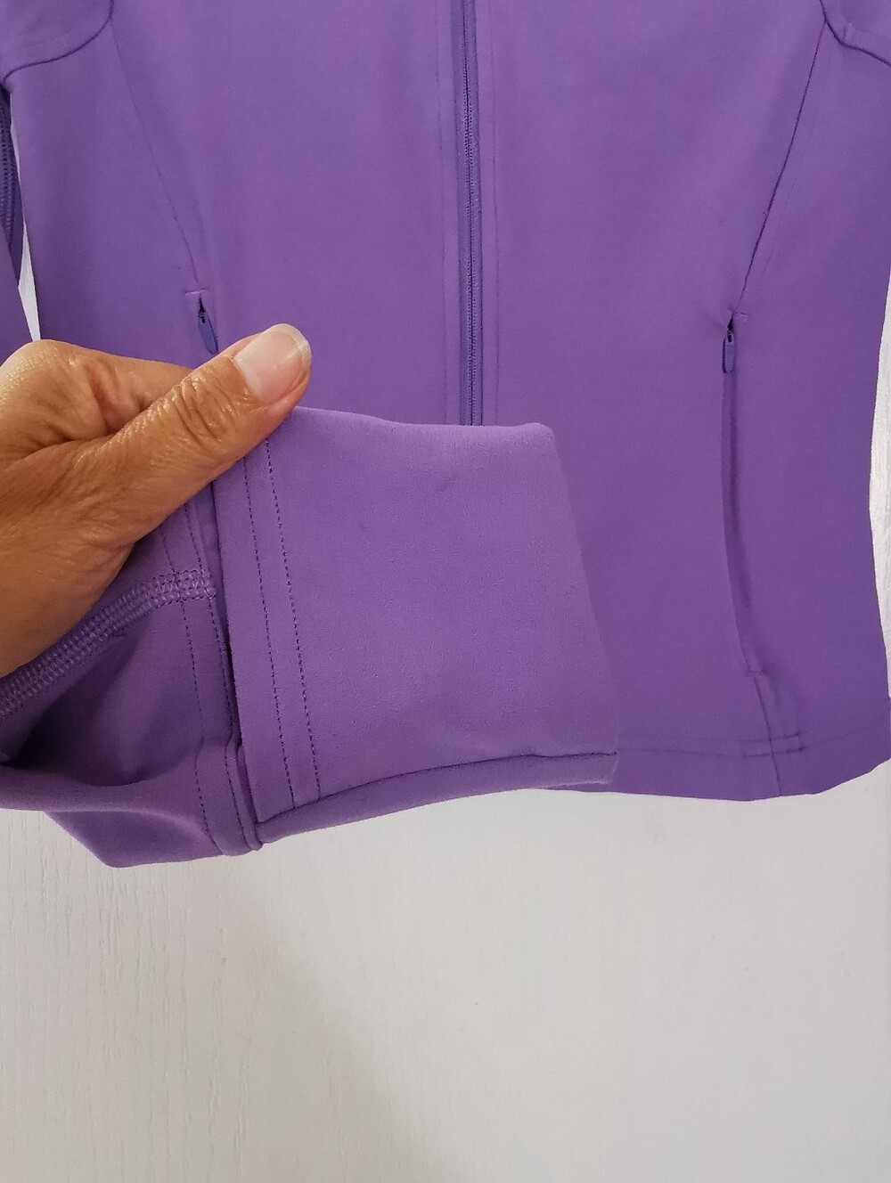 Lululemon Cropped Define Jacket *Nulu Dark Lavender size 6 - Picture 9 of 14